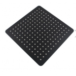 Aqua Matte Black Square Super-slim Shower Head 300